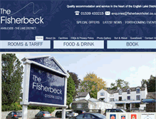 Tablet Screenshot of fisherbeckhotel.co.uk
